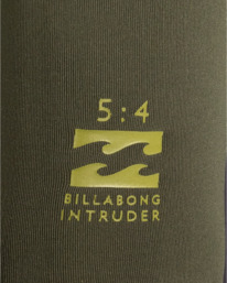 3 5/4mm Intruder - Back-Zip-Neoprenanzug für Männer Schwarz ABYW100204 Billabong