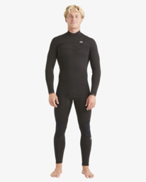 1 2/2mm Absolute Chest Zip Wetsuit Black ABYW100210 Billabong