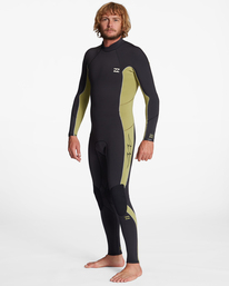 2 3/2mm Absolute - Combinaison de surf back zip pour Homme Vert ABYW100211 Billabong