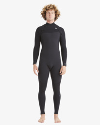 1 2/2mm Revolution Chest Zip Wetsuit Black ABYW100213 Billabong