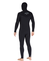3 6/5 Furnace Chest Zip Hooded Full Wetsuit Black ABYW200115 Billabong