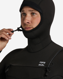 5 5/4 Absolute Chest Zip Hooded Wetsuit Black ABYW200117 Billabong