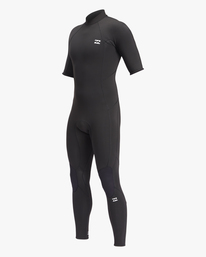 billabong, 2/2 Absolute Back Zip Short Sleeve Full Wetsuit, BLACK (blk) 202 ABSOLUTE BZ SS FL FULL ABYW300104