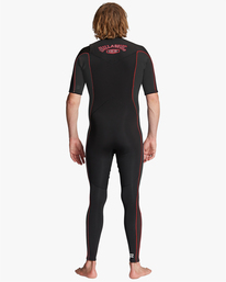 billabong, 2/2 Absolute Chest Zip Full Wetsuit, BLACK/GREY (bgy) 2/2mm Absolute - Chest Zip Wetsuit for Men ABYW300109