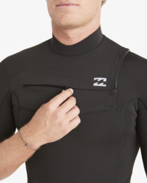 3 2/2 Absolute Chest Zip Full Wetsuit Black ABYW300109 Billabong