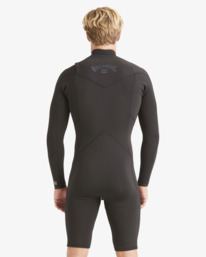 7 2/2mm Absolute - Springsuit de manga larga con cremallera en el pecho para Hombre Negro ABYW400118 Billabong