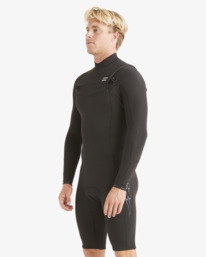 8 2/2mm Absolute - Springsuit de manga larga con cremallera en el pecho para Hombre Negro ABYW400118 Billabong