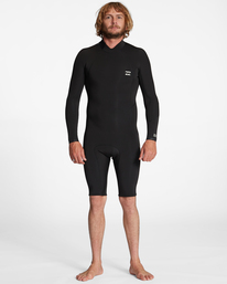 1 202 Absolute Back Zip Springsuit Black ABYW400121 Billabong