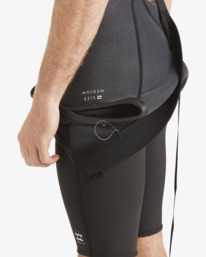 12 2/2mm Absolute - Short John Springsuit for Men Black ABYW600102 Billabong