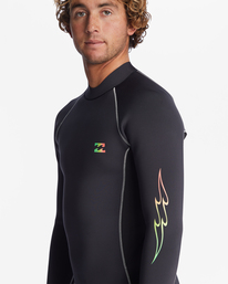 15 2/2mm Absolute Interchange - Wetsuit Jacket for Men Black ABYW800117 Billabong