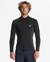 11 2/2mm Absolute Interchange - Wetsuit Jacket for Men Black ABYW800117 Billabong