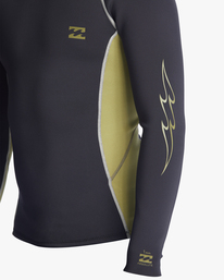 4 1/1mm Absolute Wetsuit Jacket Green ABYW800118 Billabong