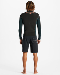 2 1/1mm Absolute Wetsuit Jacket Green ABYW800118 Billabong