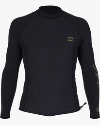 14 1mm Revolution Natural Wetsuit Jacket Black ABYW800119 Billabong