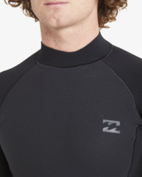 4 1mm Revolution Natural Wetsuit Jacket Black ABYW800119 Billabong