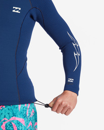 billabong, 1/1mm Revolution Wetsuit Jacket, DARK ROYAL (dar) 101 REVOLUTION JKT ABYW800121
