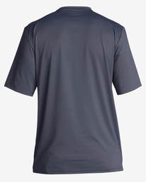 billabong, Arch Mesh Loose Fit UPF 50+ Short Sleeve Surf Tee, GREY HEATHER (grh) ARCH MESH S/S ABYWR00100