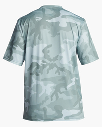 billabong, Arch Mesh Lycra manches courtes UPF 50, SURPLUS CAMO (gnb6) ARCH MESH S/S ABYWR00100