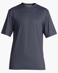 billabong, Arch Mesh Loose Fit UPF 50+ Short Sleeve Surf Tee, GREY HEATHER (grh) ARCH MESH S/S ABYWR00100
