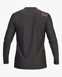 billabong, All Day Wave Rashguard à manches longues décontracté, BLACK (blk) ALL DAY WAVE LF LS ABYWR00109