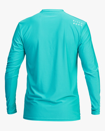 1 All Day Wave Loose Fit Long Sleeve Surf Tee Blue ABYWR00109 Billabong