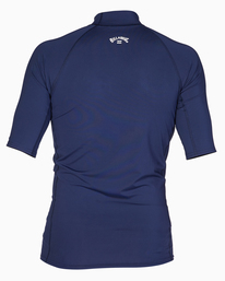 billabong, All Day Wave Performance Fit Rashguard à manches courtes, NAVY (nvy) ALL DAY WAVE PF S/S ABYWR00114