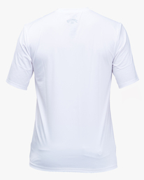 billabong, All Day Wave Loose Fit UPF 50+ Short Sleeve Surf Tee, WHITE (wht) ALL DAY WAVE LF SS ABYWR00128