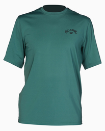 0 Arch Wave Loose Fit UPF 50+ Short Sleeve Surf Tee Yellow ABYWR00131 Billabong
