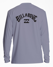 1 Arch Wave Loose Fit UPF 50+ Long Sleeve Surf Tee Grey ABYWR00136 Billabong