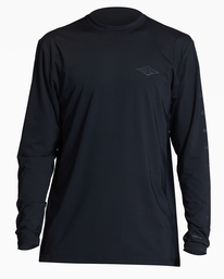 0 Unity UPF 50 Long Sleeve Surf Tee Black ABYWR00169 Billabong