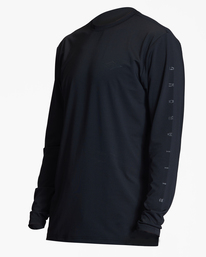 1 Unity UPF 50 Long Sleeve Surf Tee Black ABYWR00169 Billabong