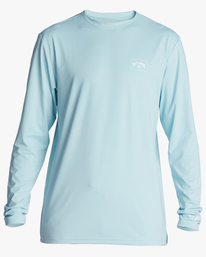 2 Arch Mesh UPF 50 Long Sleeve Surf Tee Blue ABYWR00175 Billabong