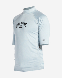 4 Arch Wave Short Sleeve Rashguard Blue ABYWR03004 Billabong