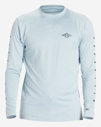3 Unity Long Sleeve UPF 50 Surf T-Shirt Blue ABYWR03006 Billabong