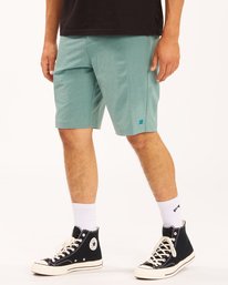 3 Crossfire Submersible Shorts 21" Blue ABYWS00109 Billabong