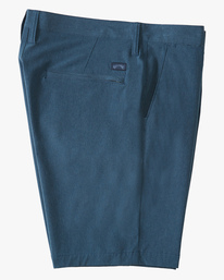 7 Crossfire Mid Submersible Shorts 19" Blue ABYWS00110 Billabong