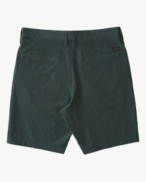 4 Crossfire Mid Submersible Shorts 19" Green ABYWS00110 Billabong