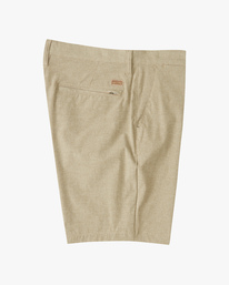 7 Crossfire Mid Submersible Shorts 19" Beige ABYWS00110 Billabong
