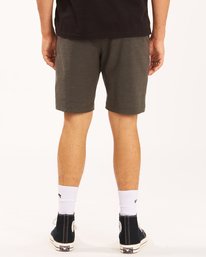 4 Crossfire Mid Submersible Shorts 19" Black ABYWS00110 Billabong