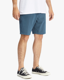 2 Crossfire Mid Submersible Shorts 19" Blue ABYWS00110 Billabong