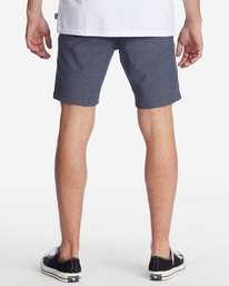2 Crossfire Mid Submersible Shorts 19" Blue ABYWS00110 Billabong