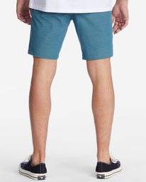 2 Crossfire Mid Submersible Shorts 19" Blue ABYWS00110 Billabong