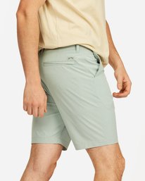 9 Crossfire Mid Submersible Shorts 19" Blue ABYWS00110 Billabong