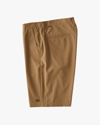 10 Crossfire Slub Submersible Shorts 21" Brown ABYWS00111 Billabong