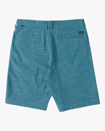 11 Crossfire Slub Submersible Shorts 21" Blue ABYWS00111 Billabong