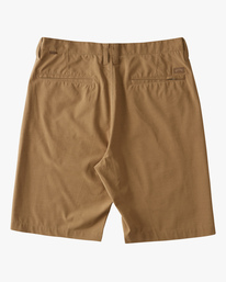 7 Crossfire Slub Submersible Shorts 21" Brown ABYWS00111 Billabong