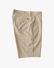 6 Crossfire Slub Submersible Shorts 21" Green ABYWS00111 Billabong