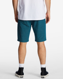 1 Crossfire Slub Submersible Shorts 21" Blue ABYWS00111 Billabong
