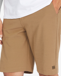 3 Crossfire Slub Submersible Shorts 21" Brown ABYWS00111 Billabong