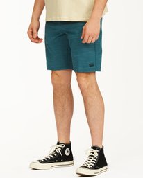 6 Crossfire Slub Submersible Shorts 21" Blue ABYWS00111 Billabong